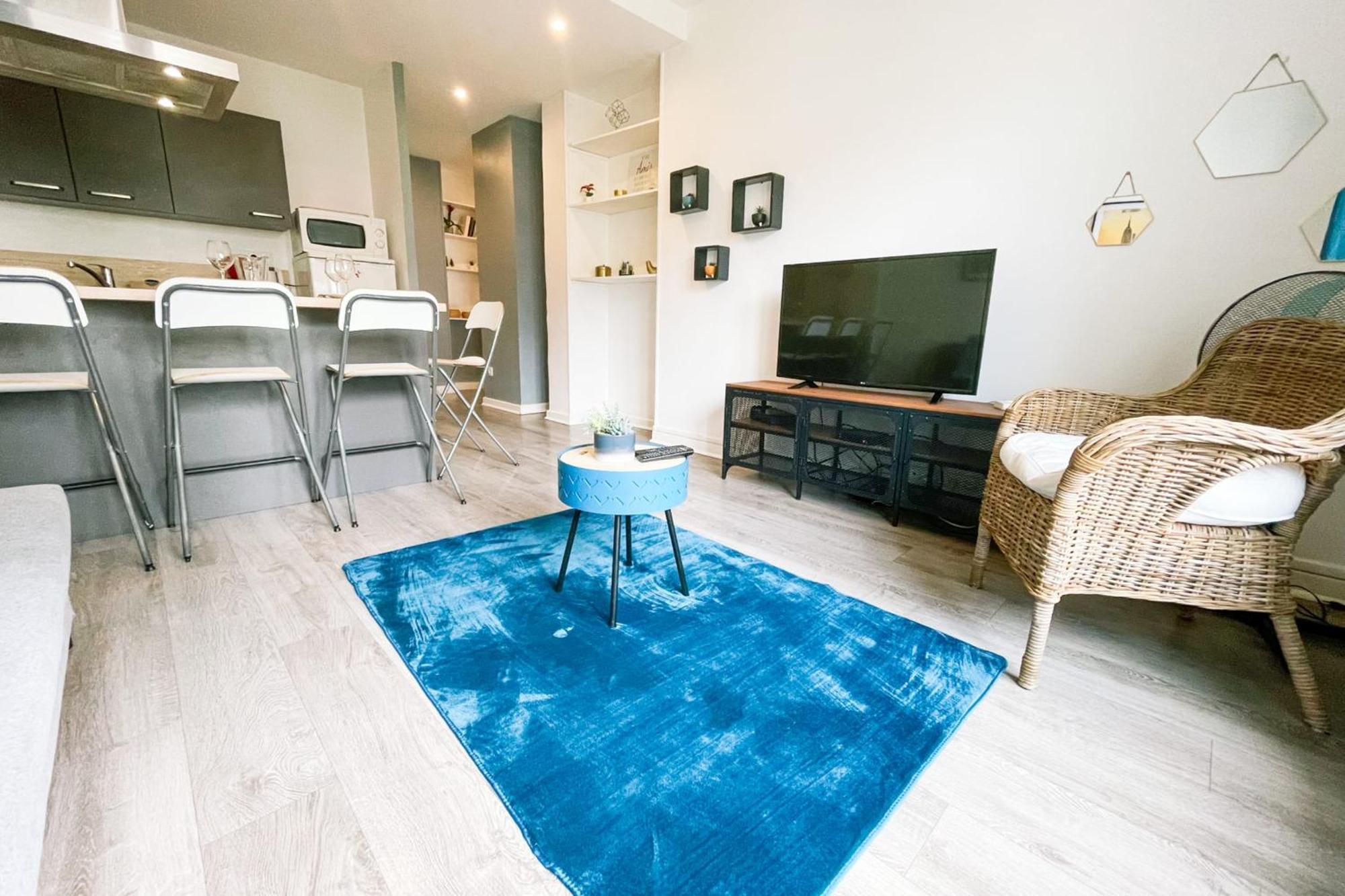 #D5 Blue Lagoon T3 Sleeps 6 Caserne De Bonne Grenoble Dış mekan fotoğraf